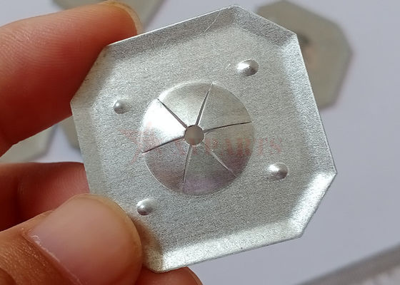 32 mm kare yalıtım hız klipleri ticari yalıtım endüstrisi için galvanizli çelik