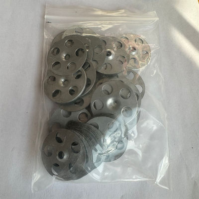 Galvanize Perforated Disc Washers Pack X 100 İzolasyon Taşları İçin