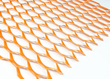 Dekorasyon Alüminyum Dış Genişletilmiş PVDF Renkleri ile Metal Hasır Cephe Levhası