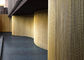 Altın Renkli Alüminyum Zincir Bağlantı Örgü Perde Balkon ve Koridorlar İçin