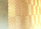 Lamba Kapağı Shades Yapımı İçin Özel Altın Renkli Aechitectural Hasır