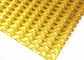 PVDF Bitmiş Altın Rengi Alüminyum Genişletilmiş Mesh Duvar Kaplamaları 1200MMX3000MM