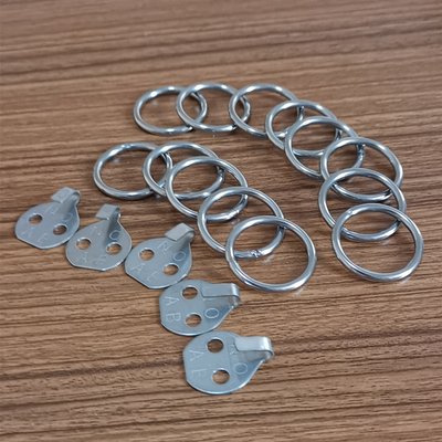 40mm Paslanmaz Çelik Yuvarlak Halka Sabitleme Yalıtım Battaniyeleri