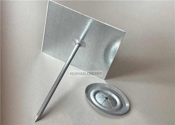 HVAC Sistemi İçin Galvanizli Çelik Kendinden Yapışkanlı Yalıtım Askıları 2-1 / 2 "