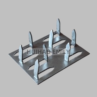 50mmx38mm Akustik panel yalıtım 8 iğneli çubuklı klipler