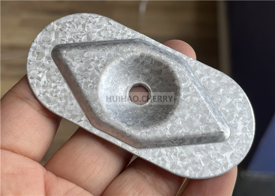 Galvalume Çelik Metal Dikiş Plakası 82x40mm Çatı Bağlayıcı