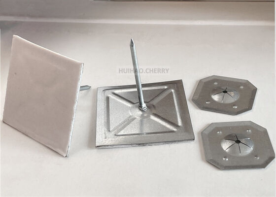 12 kalibreli yalıtım çubukları ve yıkayıcılar Galvanizli çelik kaya yün yalıtım çubukları