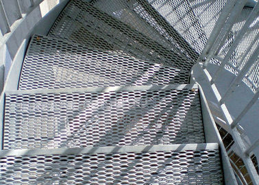 2500MM W Çelik Merdiven Basamakları ve İnişlerinde Kullanılan Nervürlü Hasır Izgarası