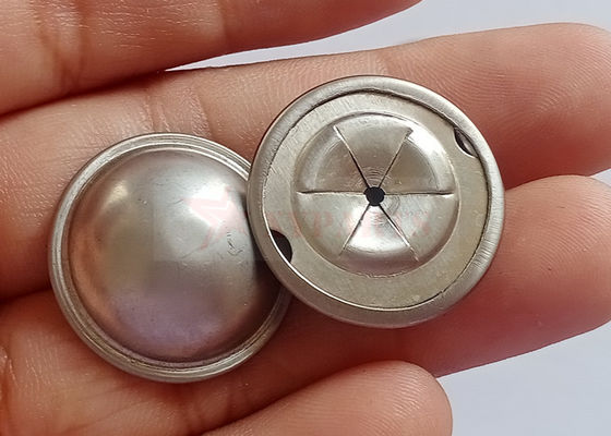 7/8 "Stainless Steel Dome Kapalı 14 Gauge İzolasyon Pins için yıkayıcılar