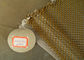 Alüminyum Zincir Örgü Perde, Bakır Veya Pirinç Rengi ile Metal Zincir Perdeler