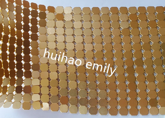 Alüminyum Moda Çeşitli Renkli Metal Flake Kumaş Perdeler