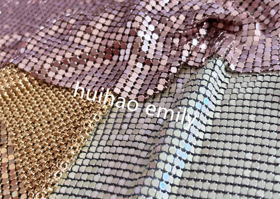 Alüminyum Moda Çeşitli Renkli Metal Flake Kumaş Perdeler