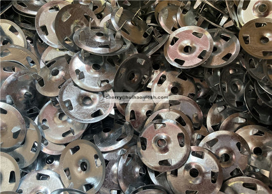 1-1/4 &quot;Dört Pençeli Metal Sabitleme Çamaşırları Alçı Panosu için Ekstrüde Plaka İzole Panosu Sabit Dönüş Panosu