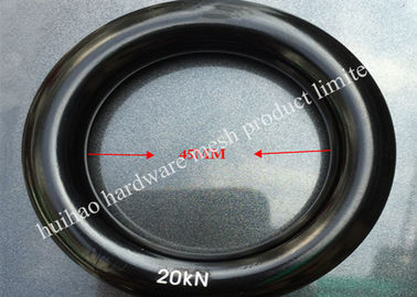 Emniyet Kemeri Aksesuarları İçin 45mm Çapında Alüminyum Alaşımlı Yuvarlak Halka