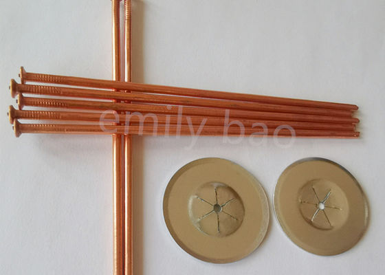 CD Weld Stud-3mm Bakır kaplama yalıtımlı yatay uçlu kaynak iğneleri