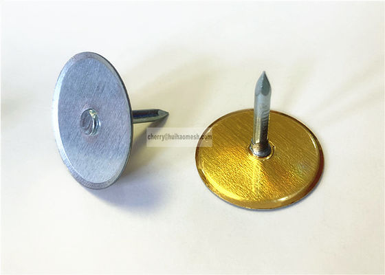 2.7mm Kupa Başlı CD Saplama Kaynakçı Pimleri Metal Yüzeyde Yalıtımı Korumak İçin Galvanizli Çelik