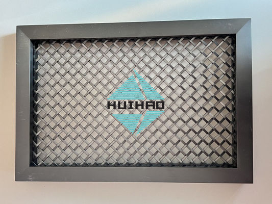Dekoratif Antika Plated Finish Metal Mesh Panel for Cabinet Door Insert