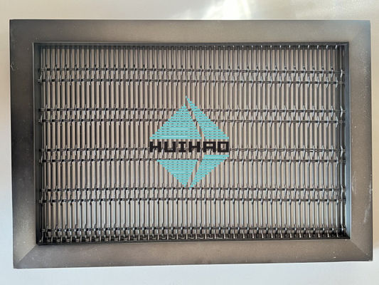 Dekoratif Antika Plated Finish Metal Mesh Panel for Cabinet Door Insert