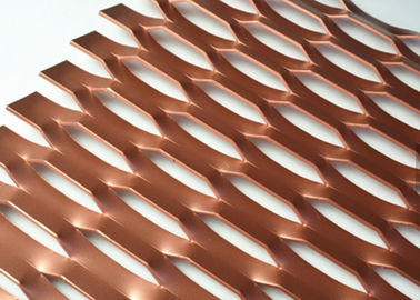 Dekoratif Metalik Ekranlar İçin 3D Genişletilmiş Metal Mesh