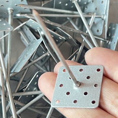 1 &quot;Perforated Tape GI Steel Isolation Anchor Pins with Soft Annealed Wire Nail (Yumuşak kızartılmış tel çivi ile perforasyonlu bant GI çelik yalıtım çivisi)