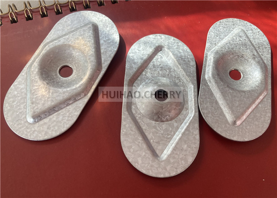 Çatı zarlarını bağlamak için kullanılan 60 mm yalıtımlı metal plaka Galvalume kaplı çelik