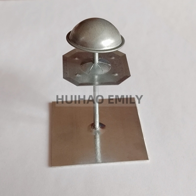 Dış Cephe Yalıtımı İçin 50x50mm Taban Plakalı Kendinden Yapışkanlı Yalıtım Askı Çivileri
