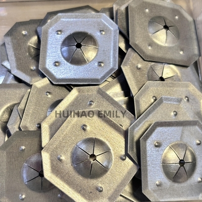 32mm Galvanizli Çelik Kare Kendini Kilitleyici Çamaşır Düzeltme 2.7mm İzolasyon Pinleri
