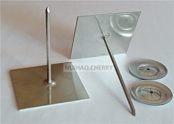 HVAC Sistemi İçin Galvanizli Çelik Kendinden Yapışkanlı Yalıtım Askıları 2-1 / 2 "
