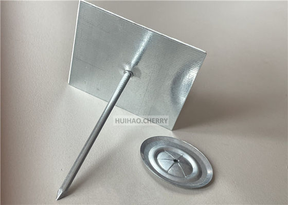 İzolasyon tahtası ve mineral yün sabitleyici kendi kendine yapışkan alüminyum çubuk çubukları 65mm