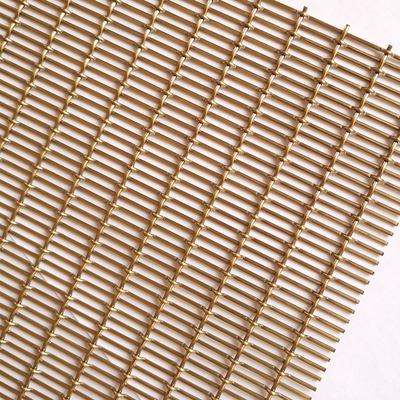 Paslanmaz Çelik Pirinç Tel Örgü 2mm Çubuk 5mm Aralık