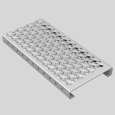 Alüminyum Perforated Architectural Mesh Panels For Grip Strut Grating Platforms (Grip Strut Grating Platformları İçin Perforasyonlu Mimarlık Ağı Panelleri)