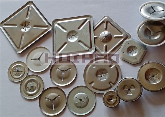 1-1/2 "38mm Yuvarlak Düz Kendi Kendini Kilitleyen Çamaşırları Paslanmaz Çelik 304 12 Ölçekli Isıtma Pini Bağlamak İçin