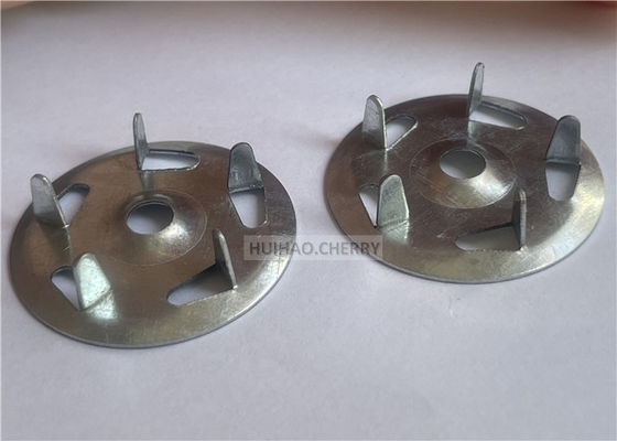 Galvanized Steel Tile Backer Board & Insulation Fixing Washer Discs 1-1/4 In For Walls & Floors