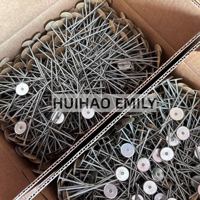 2.7x50mm Bakır Kaplı Fincan Başlı İzolasyon Kaynak Pimleri ve Tutucu Pul