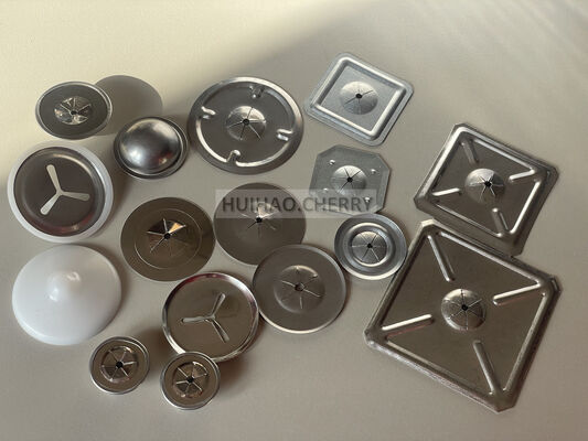 1-1/4 "korozyona dayanıklı kendi kendine kilitlenme yıkayıcı 316 paslanmaz çelik kare kilitlenme yıkayıcı kaya yünü yalıtım için