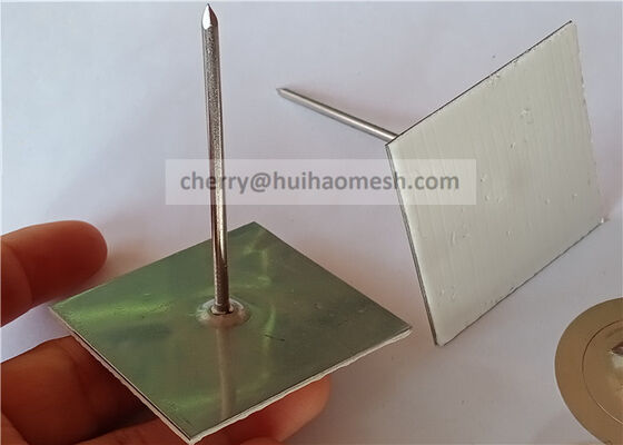 63.5mm Galvanizli Çelik Kendine Yapışkan İzolasyon Pinleri Köpük İzolasyon Panelleri Kurmak İçin