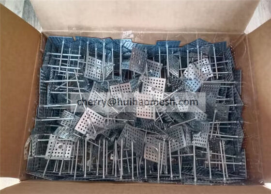 Delikli Tabanlı Galvanizli Çelik 2 İnç Metal İzolasyon Askıları