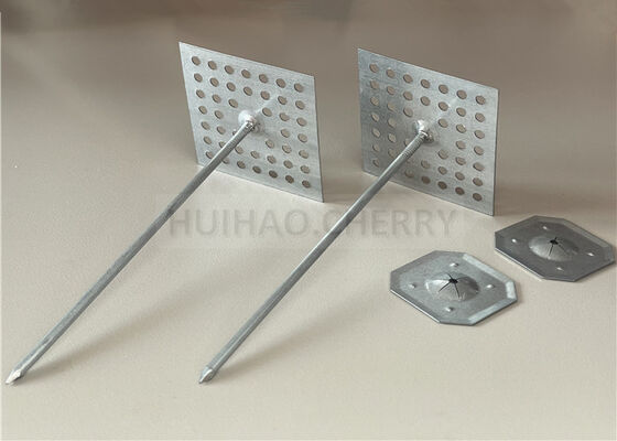 Stainless Steel 316L Rockwool Insulation Fasteners Perforated Insulation Pin For Ceilings & Walls