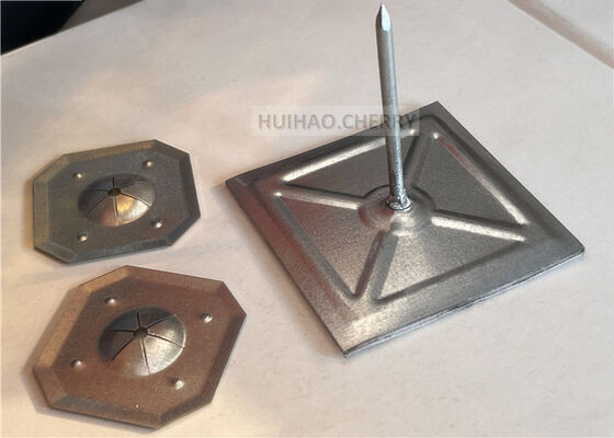 12 kalibreli yalıtım çubukları ve yıkayıcılar Galvanizli çelik kaya yün yalıtım çubukları