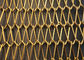 1.2X10MM Şömine Örgüsü Perdesi, Uzay Bölücü İçin Metal Örgü Perde Panelleri