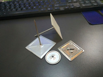 2.7mm X 70mm Kendine Yapışkan Kaya Yünü Pini 50 X 50 mm Tozlama için Temel
