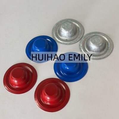 Su geçirmez Renkli 35mm Metal Çatı Vida Caps Çatı Vidaları İçin Kapak Yıkayıcılar