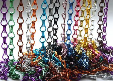 2mm Hook Link Tipi Metal Mesh Perde Pencere Kapısı Uçan Perde