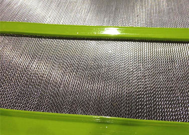 Tip D Açıklıklı Madencilik Eleme Medyası Tel Örgü Elek 3000 X 1830 Mm
