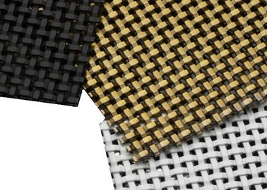 Bronz Kaplamalı Mimari Metal Mesh Dolap ve Kaplama İçin
