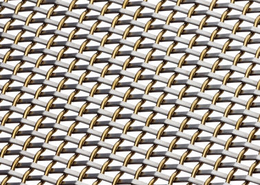 Paslanmaz Çelik Pirinç Tel Örgü 2mm Çubuk 5mm Aralık