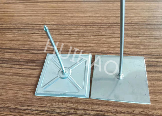 Çelik Delikli Taban Yalıtım Pimleri Yalıtım Sabitleme Kaba Yüzey 12Ga Çap 63.5mm