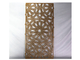 1220 * 3050mm Lazer Kesim Tasarımları Alüminyum Metal Hasır Dekoratif Paneller Dış