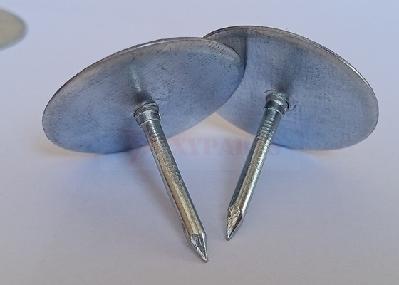 HVAC Sac Metallerin ve Muhafazaların Yalıtımını Sabitlemek İçin Galvanizli Çelik Bardak Başlı CD Kaynak Pimleri