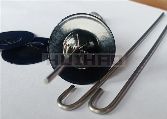 304 Paslanmaz Çelik Güneş Paneli Kaynaklı Hasır Klipsler 2.0x100mm Kendinden Kilitli Yıkayıcılar ile